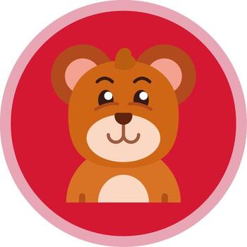 FALSE Flat Multi Circle Icon vector