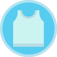 Top Flat Multi Circle Icon vector