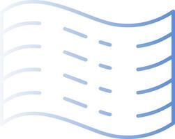 Haze Gradient Line Circle Icon vector