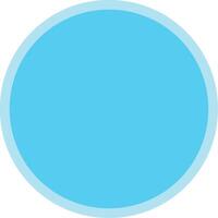 Hail Flat Multi Circle Icon vector