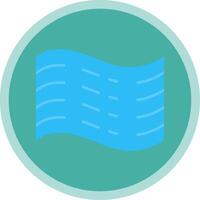 Haze Flat Multi Circle Icon vector