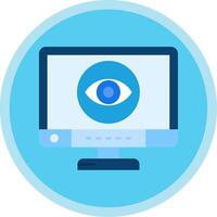 View Flat Multi Circle Icon vector