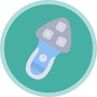 Shaver Flat Multi Circle Icon vector