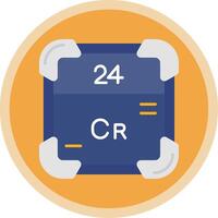 Chromium Flat Multi Circle Icon vector