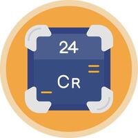 Chromium Flat Multi Circle Icon vector