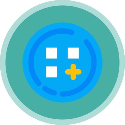 Menu Flat Multi Circle Icon