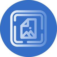 Jpg Gradient Line Circle Icon vector