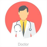 Doctor and medical icon concept vector