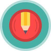 Compose Flat Multi Circle Icon vector