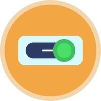 Switch Flat Multi Circle Icon vector
