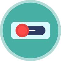 Switch Flat Multi Circle Icon vector