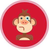 Monocle Flat Multi Circle Icon vector
