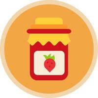 Jam Flat Multi Circle Icon vector