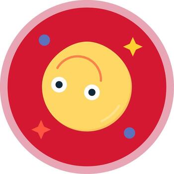 FALSE Flat Multi Circle Icon vector