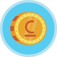 Som Flat Multi Circle Icon vector