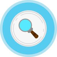 Search Flat Multi Circle Icon vector