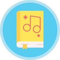 Music Flat Multi Circle Icon vector