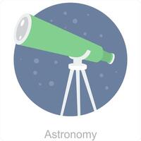 Astronomy and science icon concept vector