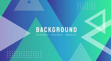 Vector Triangle Gradient abstract Background