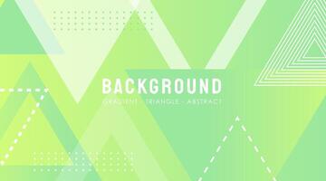 Vector Triangle Gradient abstract Background