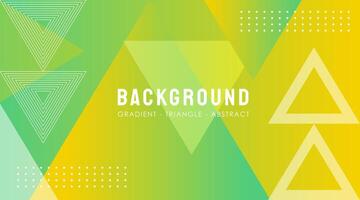 Vector Triangle Gradient abstract Background