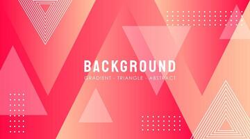 Vector Triangle Gradient abstract Background