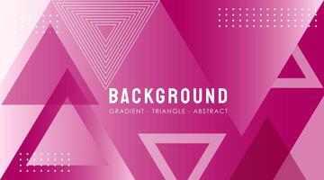 Vector Triangle Gradient abstract Background