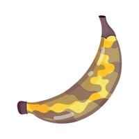 Set of Banana Flat Stickers vector