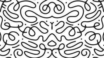 Line doodle pattern. eps 10 vector