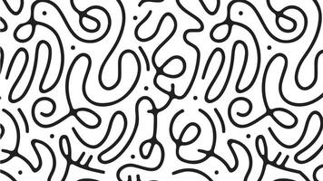 Line doodle pattern. eps 10 vector