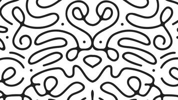 Line doodle pattern. eps 10 vector