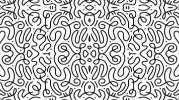 Line doodle pattern. eps 10 vector