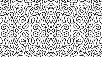 Line doodle pattern. eps 10 vector