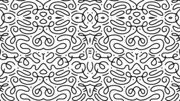 Line doodle pattern. eps 10 vector