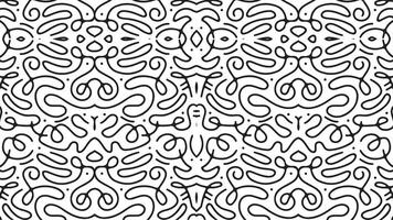 Line doodle pattern. eps 10 vector