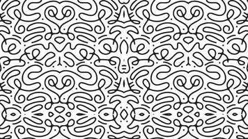 Line doodle pattern. eps 10 vector