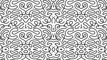 Line doodle pattern. eps 10 vector