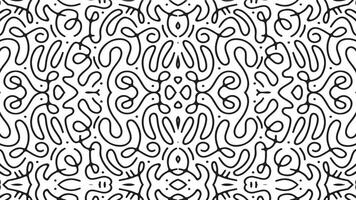Line doodle pattern. eps 10 vector