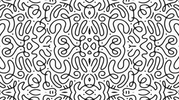 Line doodle pattern. eps 10 vector