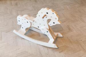 Wooden horse children s toy photo