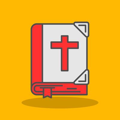 Bible Filled Shadow Icon