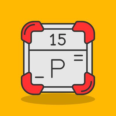 Phosphorus Filled Shadow Icon