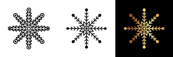 The Snowflake icon captures the delicate beauty and uniqueness of each snow crystal. It symbolizes the wonder of winter, the artistry of nature, and the magic of individuality. vector