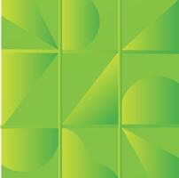 green geometric shape background vector