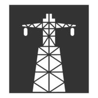 electricity tower vector illustration