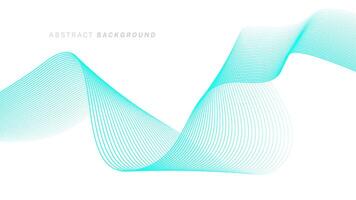 White abstract background with dynamic line waves. Futuristic background with line pattern, suitable for banners, posters, presentations, wallpapers. Vector illustration