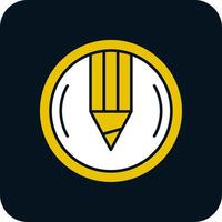 Compose Glyph Two Color Icon vector