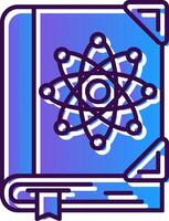 Sciene Gradient Filled Icon vector