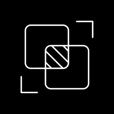 Intersect Line Inverted Icon