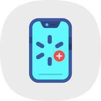 More Flat Curve Icon vector